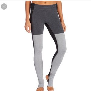 Tri color barre leggings